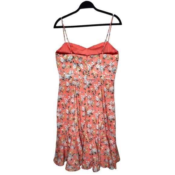 Women's J.Crew X Liberty Josephine Floral Cotton Poplin Dress Ruffle Hem NWT - Picture 7 of 15